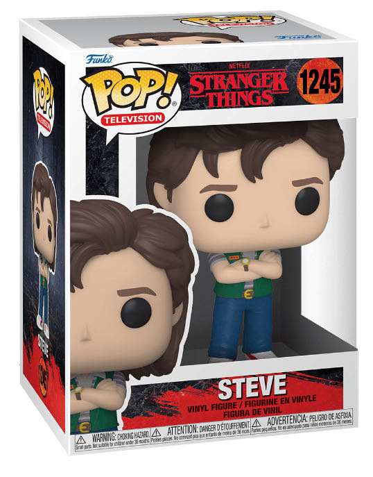 Steve - Stranger Things vinyl figure collectible - Main Image 2