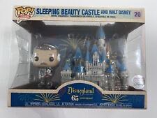 65th Disneyland Sleeping Beauty Castle & Walt Disney Funko Pop  vinyl figure collectible [Barcode 400928763764] - Main Image 1