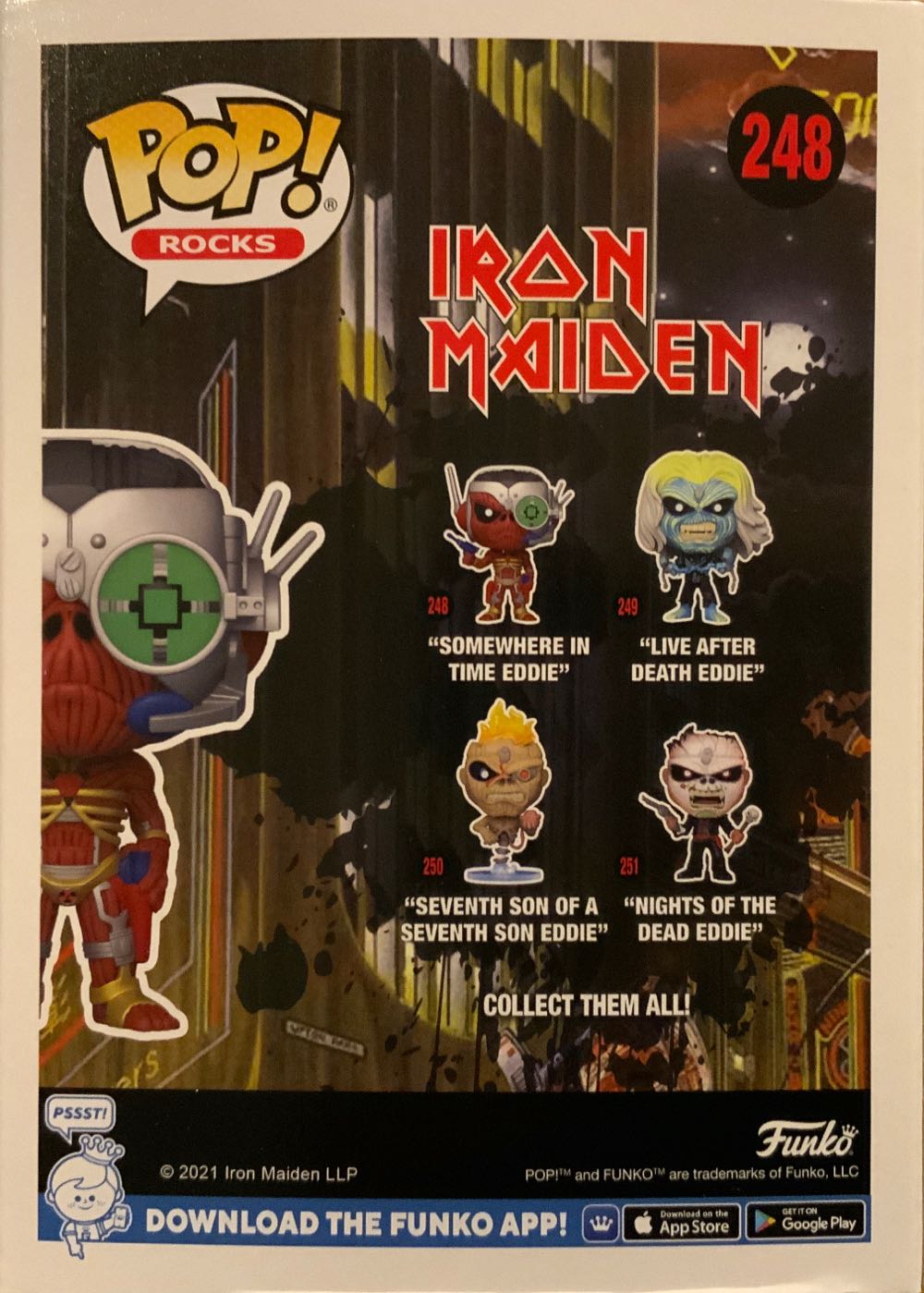 “Somewhere In Time Eddie” - Iron Maiden vinyl figure collectible - Main Image 2