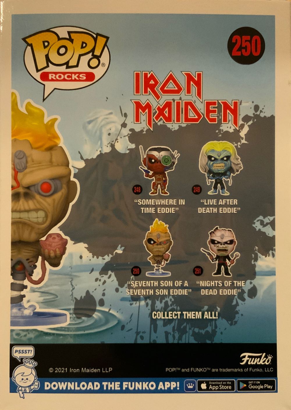 Iron Maiden: Seventh Son Of A Seventh Son Eddie - Iron Maiden vinyl figure collectible - Main Image 2
