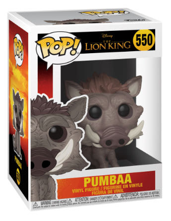 Pumbaa - The Lion King vinyl figure collectible - Main Image 2