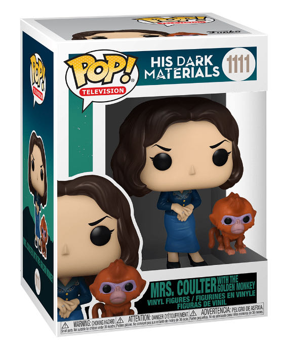 Mrs. Coulter with the Golden Monkey - His Dark Materials vinyl figure collectible - Main Image 2