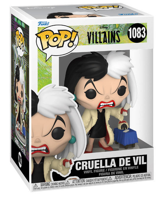Cruella De Vil - Disney Villains vinyl figure collectible - Main Image 2