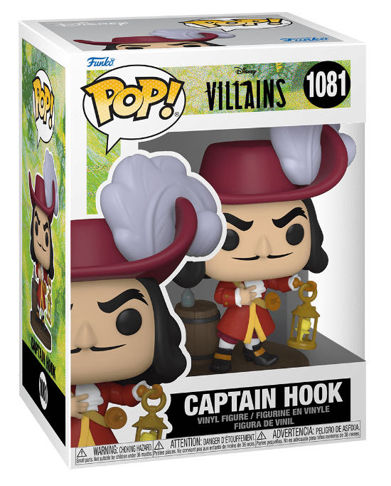 Captain Hook - Peter Pan vinyl figure collectible - Main Image 2