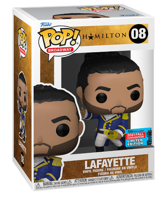 Lafayette - Hamilton vinyl figure collectible - Main Image 2