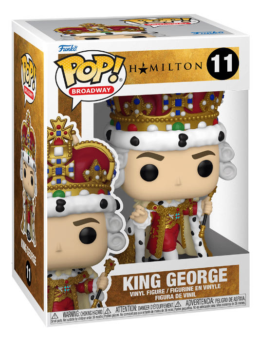 King George - Hamilton vinyl figure collectible - Main Image 2