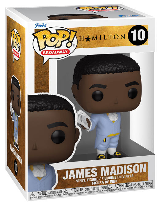 James Madison - Hamilton vinyl figure collectible - Main Image 2