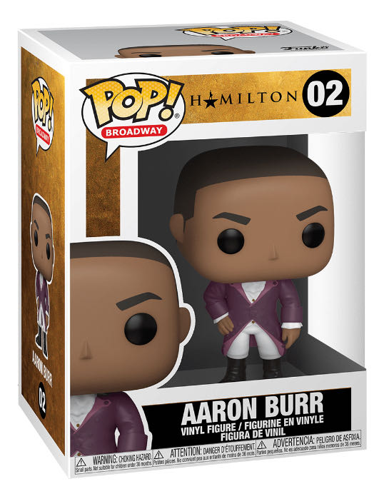 Aaron Burr - Hamilton vinyl figure collectible - Main Image 2