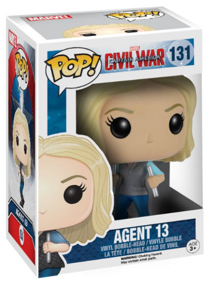 Agent 13 - Captain America vinyl figure collectible - Main Image 2
