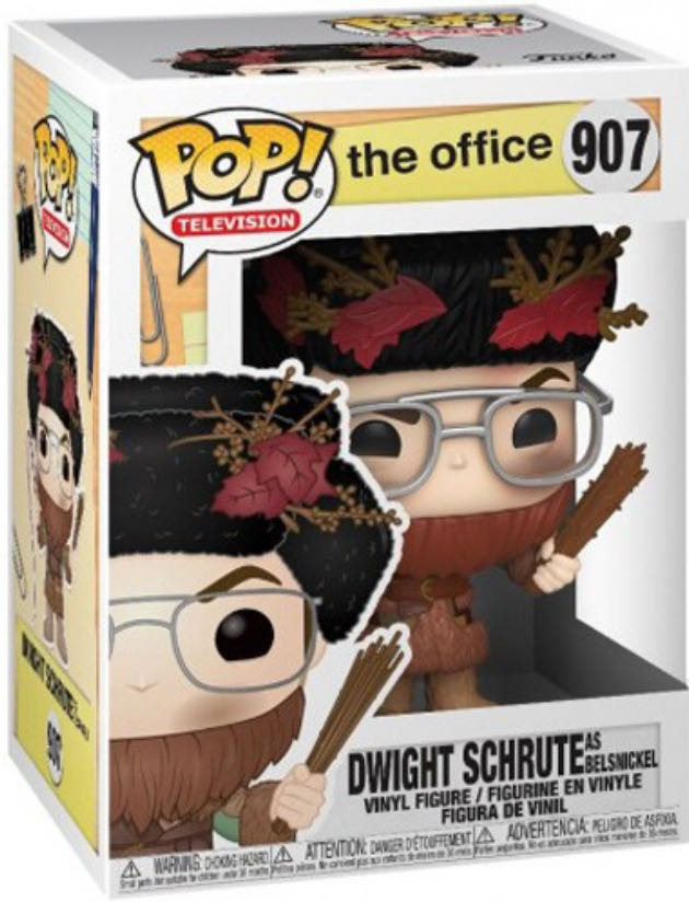 Dwight Schrute as Belsnickel $21  vinyl figure collectible - Main Image 2