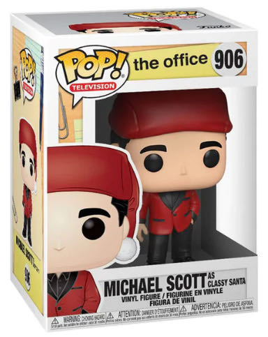 Michael Scott as Classy Santa  vinyl figure collectible - Main Image 2