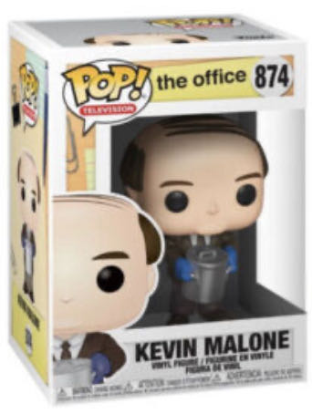 Kevin Malone $14  vinyl figure collectible - Main Image 2
