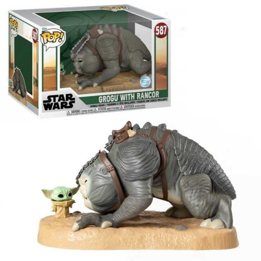 Grogu With Rancor - Star Wars: Book of Boba Fett vinyl figure collectible [Barcode 889698690560] - Main Image 2