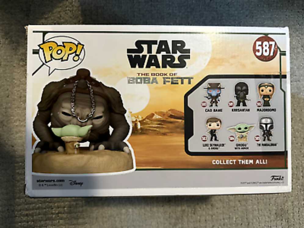 Grogu With Rancor - Star Wars: Book of Boba Fett vinyl figure collectible [Barcode 889698690560] - Main Image 4