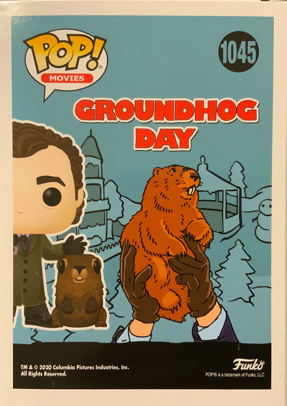 Phil Connors w/Punxsutawney Phil  vinyl figure collectible - Main Image 2