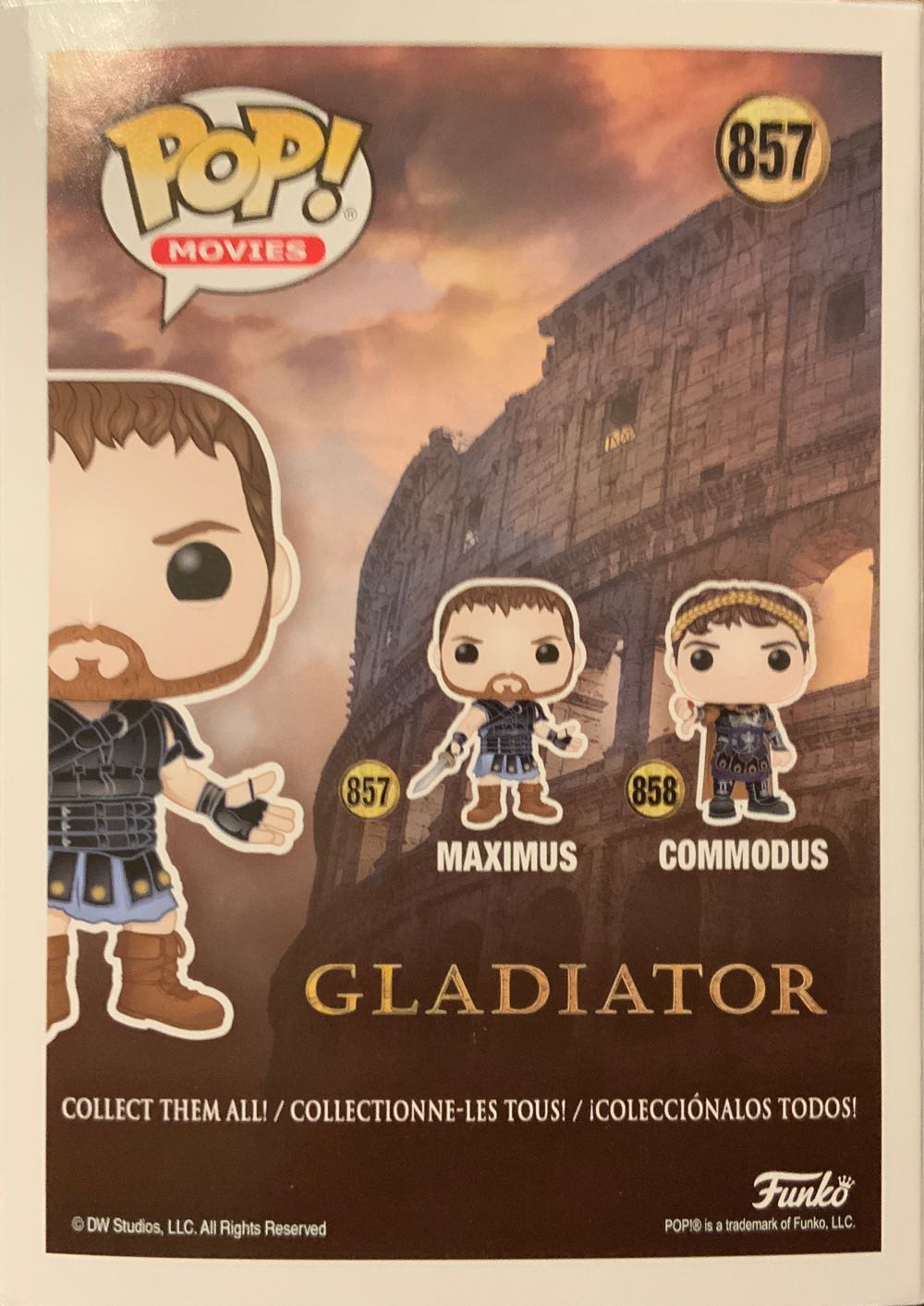 Maximus - Gladiator vinyl figure collectible - Main Image 2