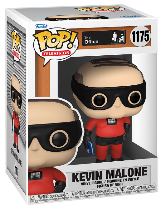 Kevin Malone as Dunder Mifflin Superhero $15  vinyl figure collectible - Main Image 2