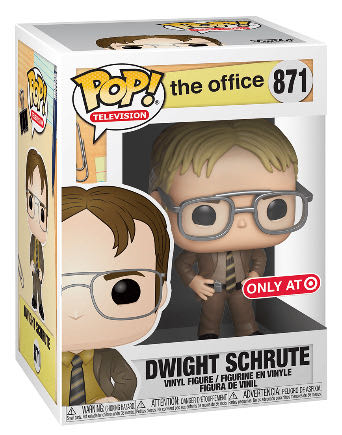 Dwight Schrute (Blonde) $21  vinyl figure collectible - Main Image 2