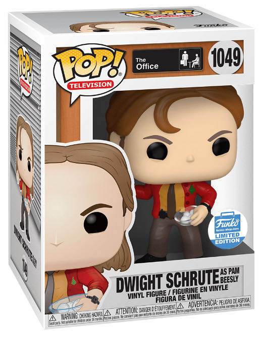 Dwight Schrute as Pam Beesly  vinyl figure collectible - Main Image 2