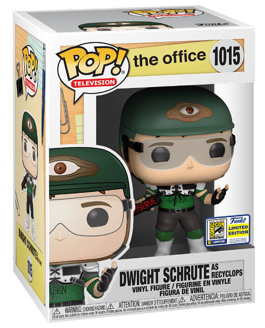 Dwight Schrute as Recyclops  vinyl figure collectible - Main Image 2