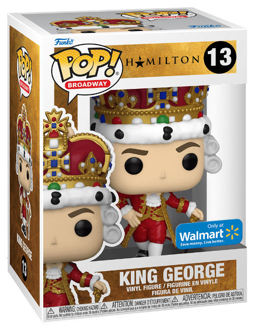 King George - Hamilton vinyl figure collectible - Main Image 2