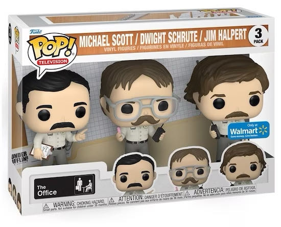 Michael Scott/Dwight Schrute/Jim Halpert  vinyl figure collectible - Main Image 2