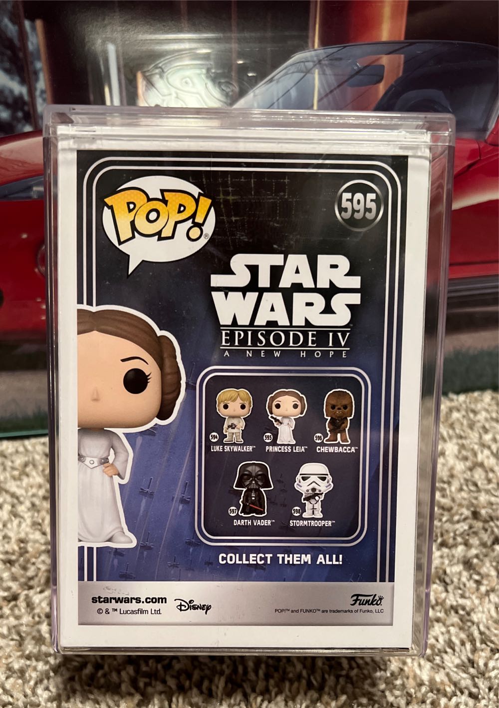 Princess Leia - Star Wars vinyl figure collectible [Barcode 889698675352] - Main Image 2