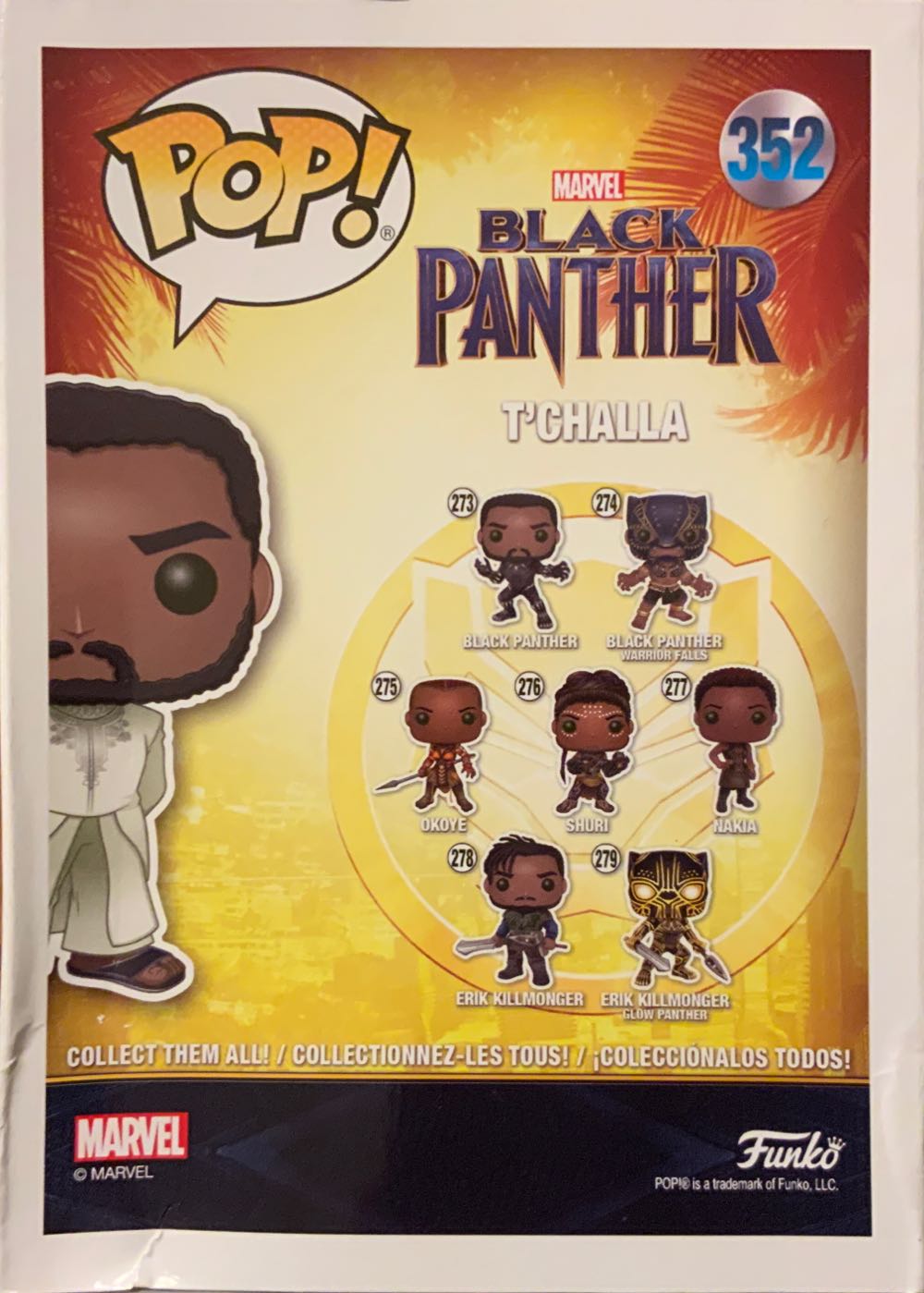 T’Challa  vinyl figure collectible - Main Image 2