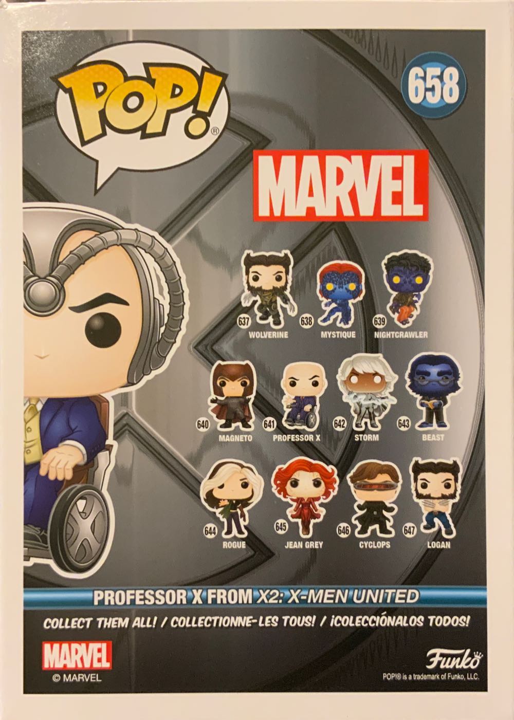 Professor X  vinyl figure collectible - Main Image 2