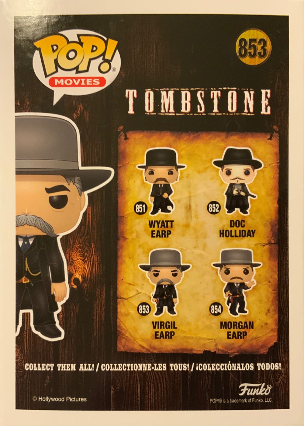 Virgil Earp  vinyl figure collectible - Main Image 2