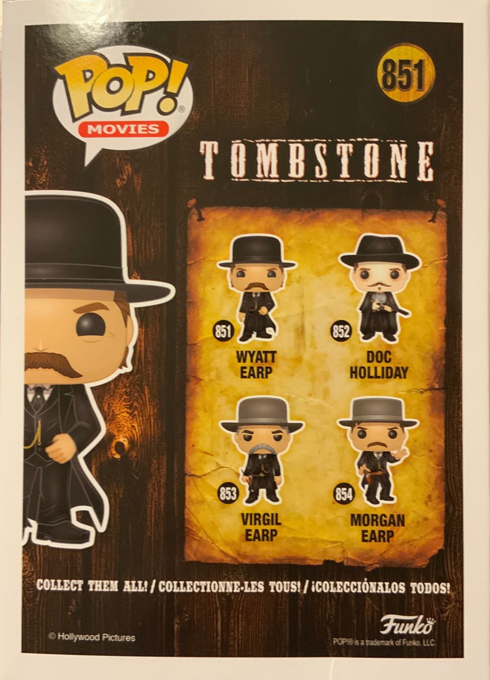 Wyatt Earp  vinyl figure collectible - Main Image 2