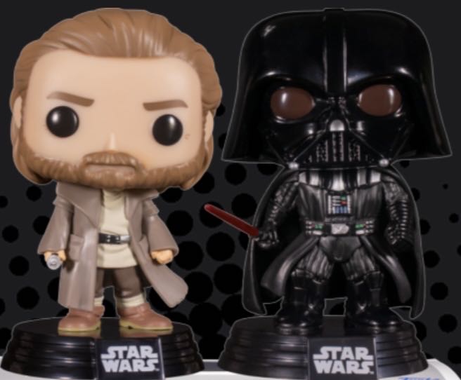 OBI-WAN KENOBI & DARTH VADER - Star Wars: Obi-Wan vinyl figure collectible [Barcode 889698649056] - Main Image 2