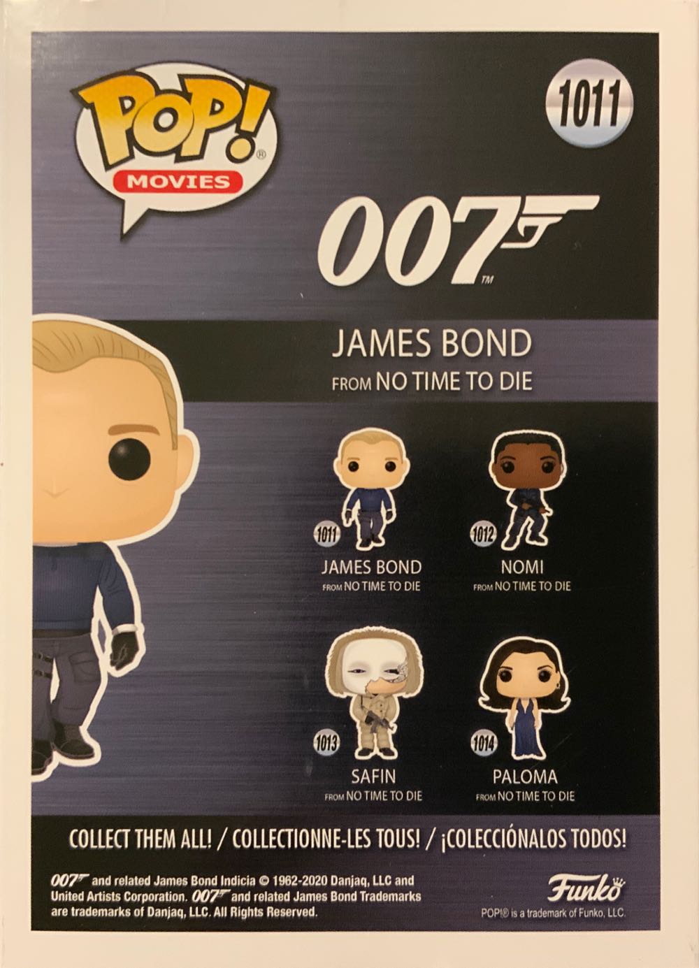 James Bond From No Time To Die - 007 vinyl figure collectible - Main Image 2