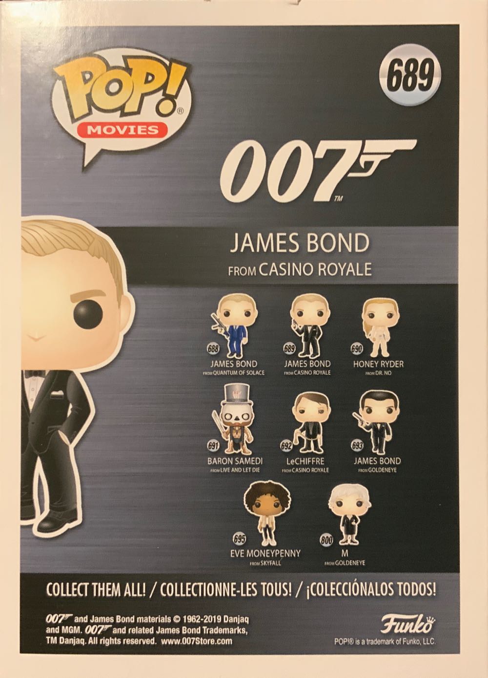 James Bond From Casino Royale - 007 vinyl figure collectible - Main Image 2