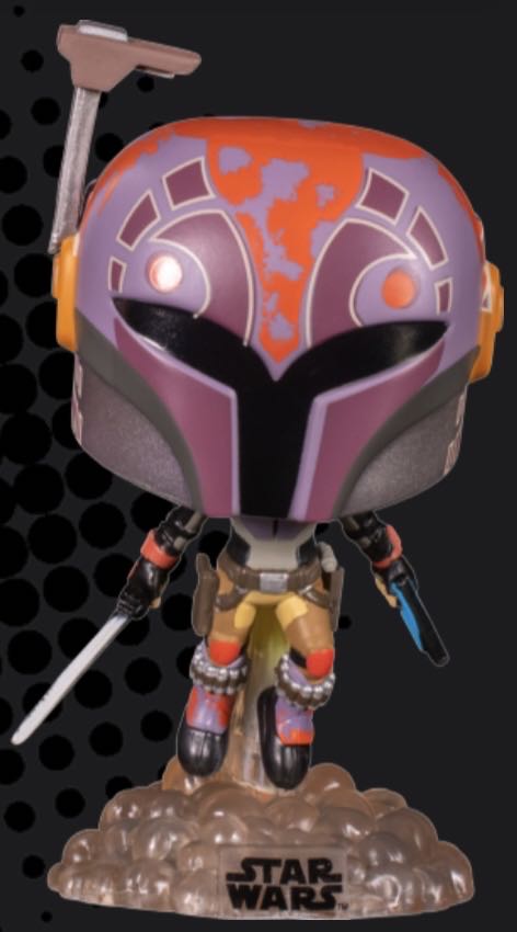 Sabine Wren (POTG) - Star Wars vinyl figure collectible [Barcode 889698649292] - Main Image 2
