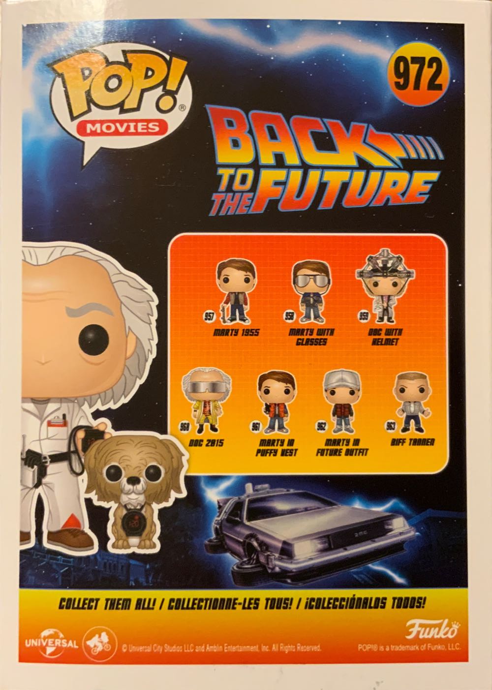 Doc & Einstein - Back to the Future vinyl figure collectible - Main Image 2