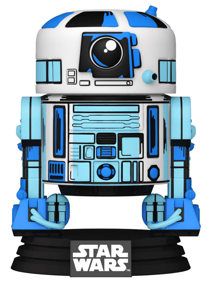 #571 Star Wars: R2-D2 (Target) - Star Wars: Retro Series vinyl figure collectible [Barcode 889698666251] - Main Image 2