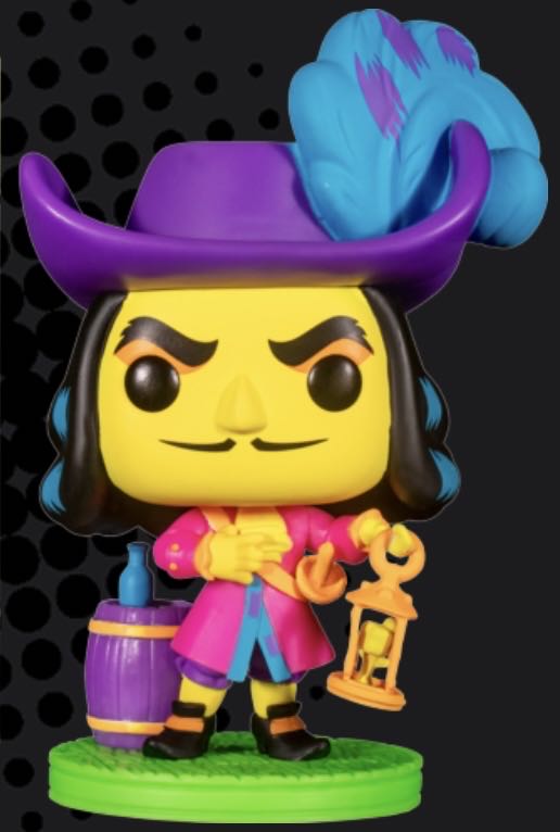 Captain Hook - Disney Villains vinyl figure collectible [Barcode 889698603959] - Main Image 2