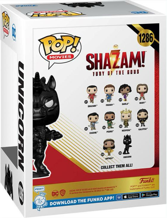 Pop! - Shazam - Unicorn - 1286 - DC Universe vinyl figure collectible [Barcode 889698691284] - Main Image 2