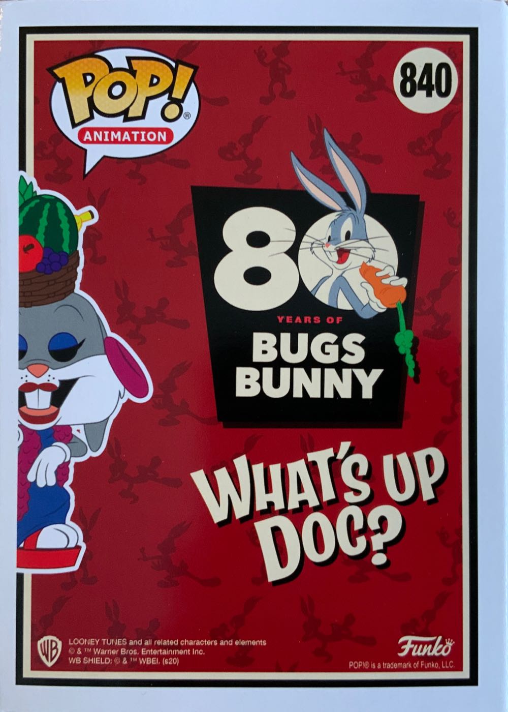 Bugs Bunny (In Fruit Hat) - Looney Tunes vinyl figure collectible - Main Image 2
