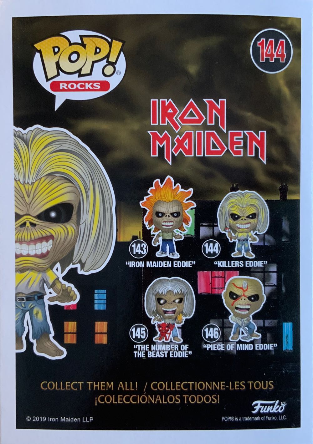 Iron Madien: Killers Eddie - Iron Maiden vinyl figure collectible - Main Image 2