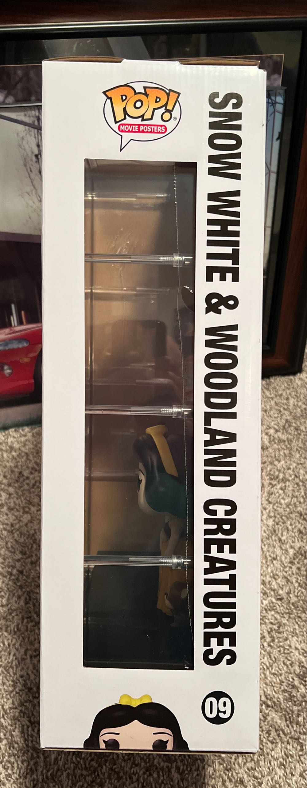 Disney Movie Poster: Snow White and Woodland Creatures (Snow White and the Seven Dwarfs) - Snow White vinyl figure collectible [Barcode 889698675802] - Main Image 3