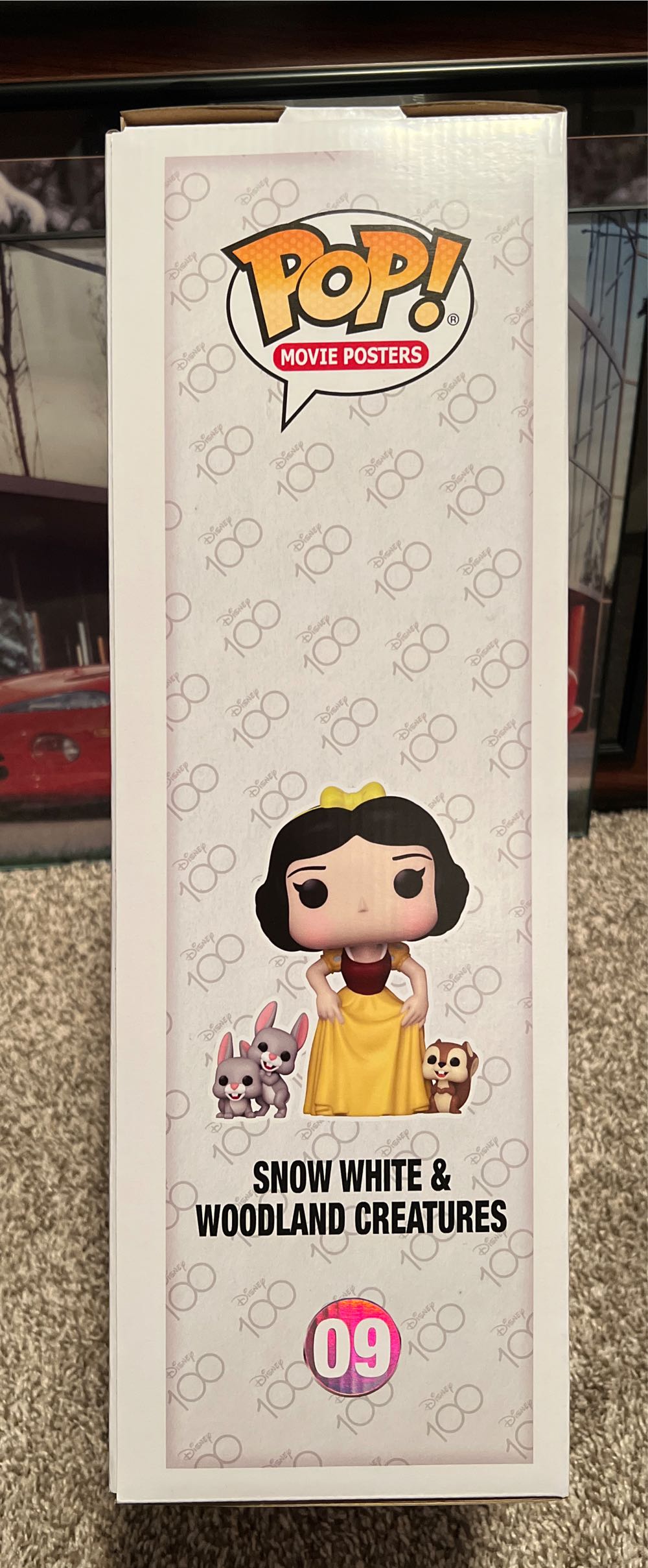 Disney Movie Poster: Snow White and Woodland Creatures (Snow White and the Seven Dwarfs) - Snow White vinyl figure collectible [Barcode 889698675802] - Main Image 4