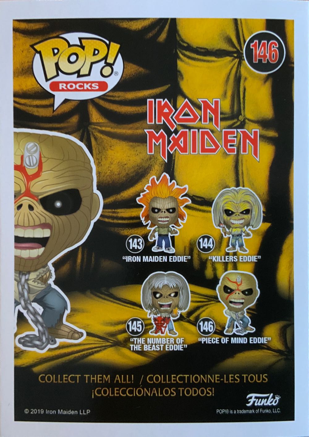 “Piece Of Mind Eddie” - Iron Maiden vinyl figure collectible - Main Image 2