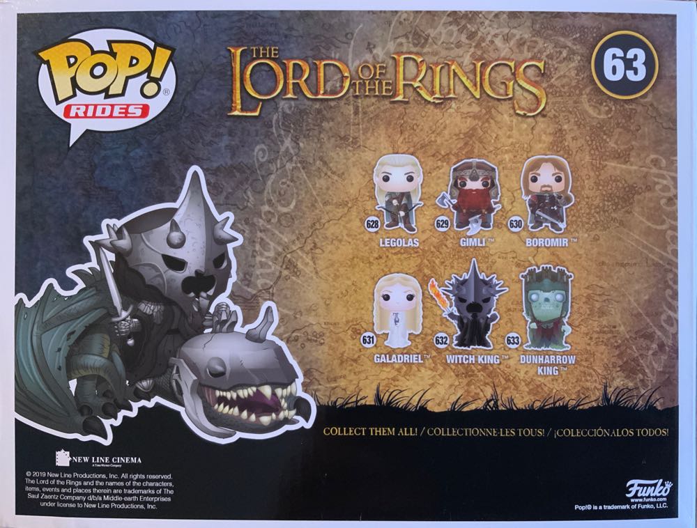 Witch King On Fellbeast - The Lord of the Rings vinyl figure collectible - Main Image 2