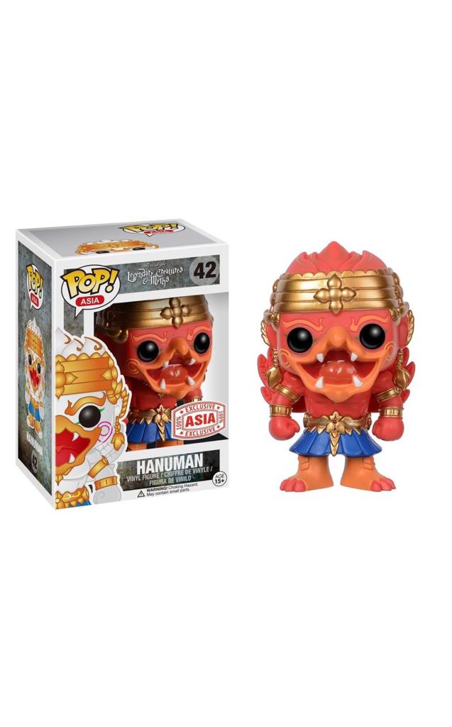 Hanuman (Red) - Legendary Creatures and Myths vinyl figure collectible [Barcode 846626019626] - Main Image 2