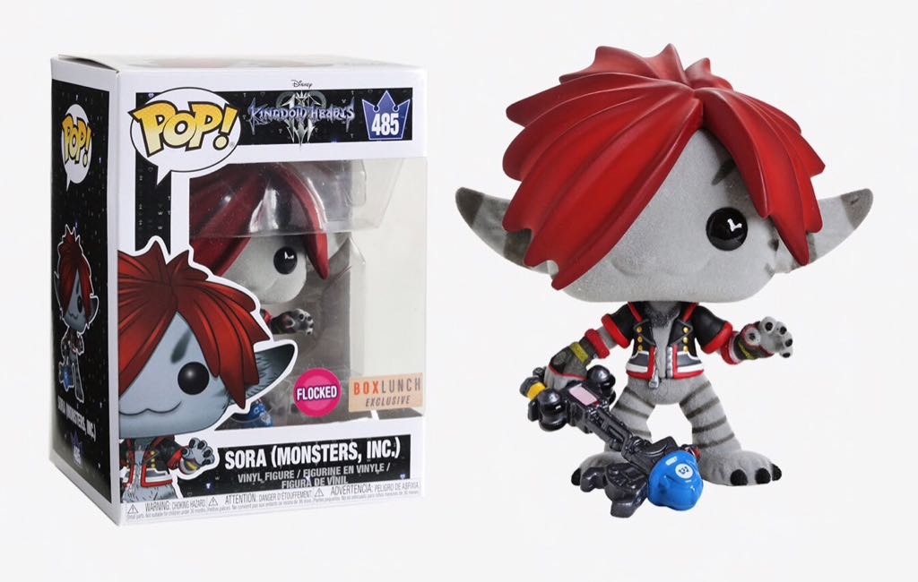 Sora (Monsters, Inc.) (Flocked) - Kingdom Hearts vinyl figure collectible - Main Image 2