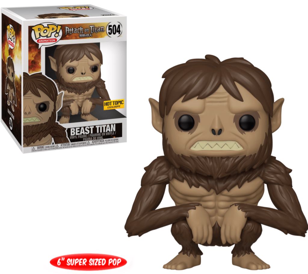 Beast Titan - Attack on Titan vinyl figure collectible - Main Image 1