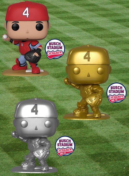 Yadier Molina (Silver)  vinyl figure collectible [Barcode 889698413480] - Main Image 2