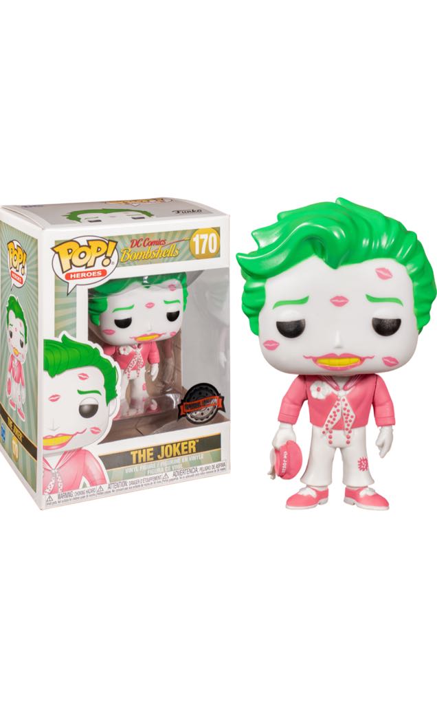 Joker (with Kisses) (Pink), The  vinyl figure collectible - Main Image 2
